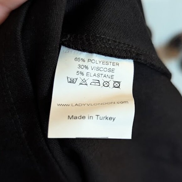 Lady V London Shawl Peter Pan Collar Dress - Picture 6 of 6